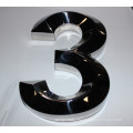 3D Fabricated Stainless Steel Number or Letters Sign